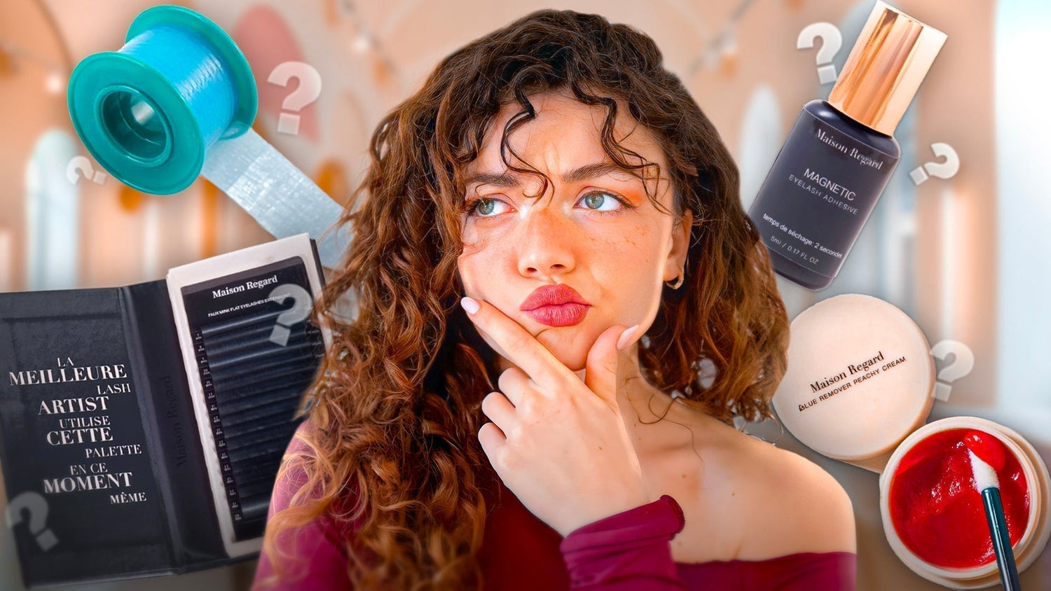 matériel extension de cils professionnel