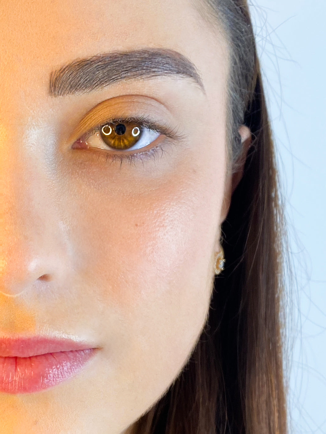 extension de cils avant