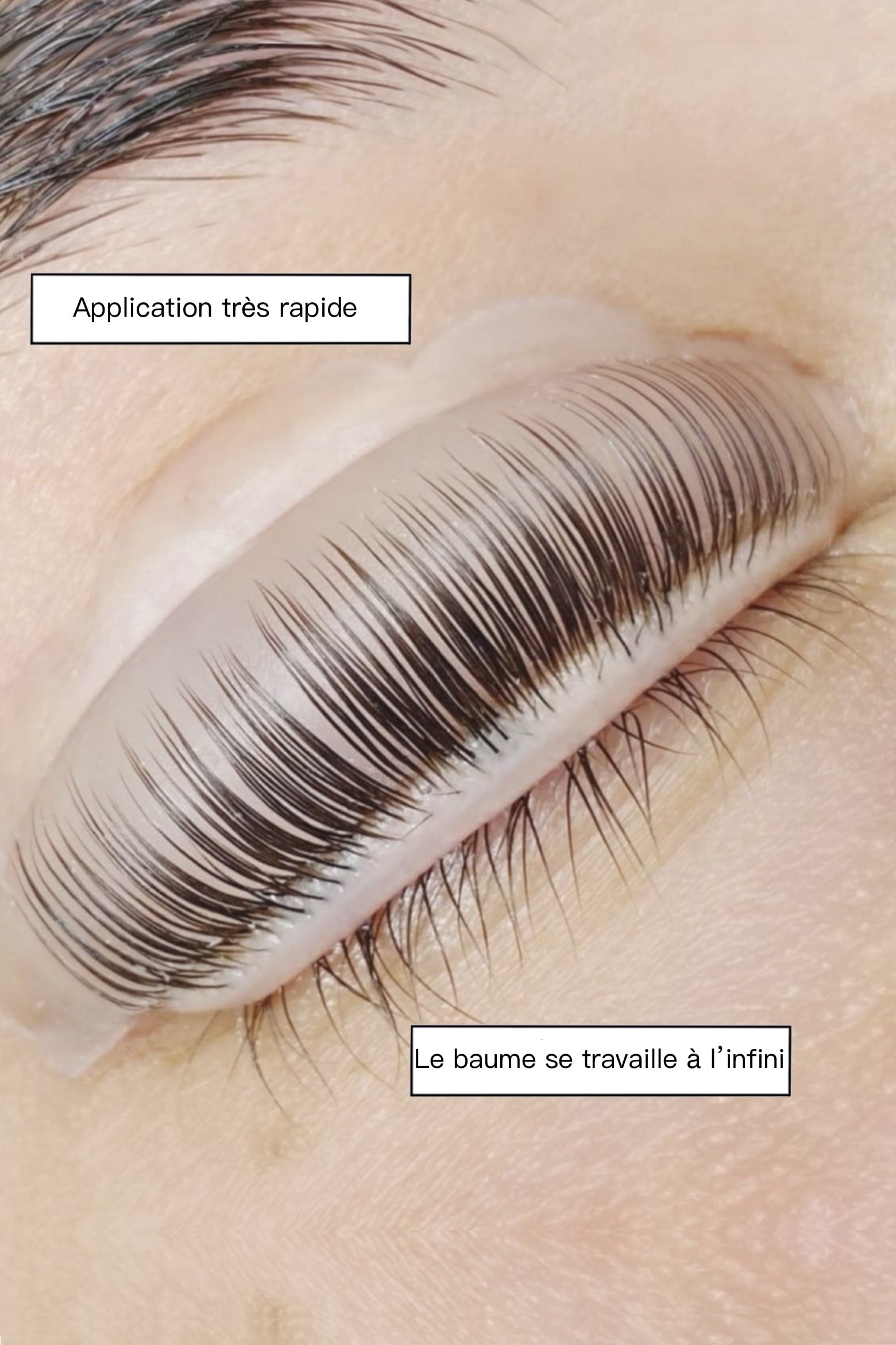 rehaussement de cils glue balm