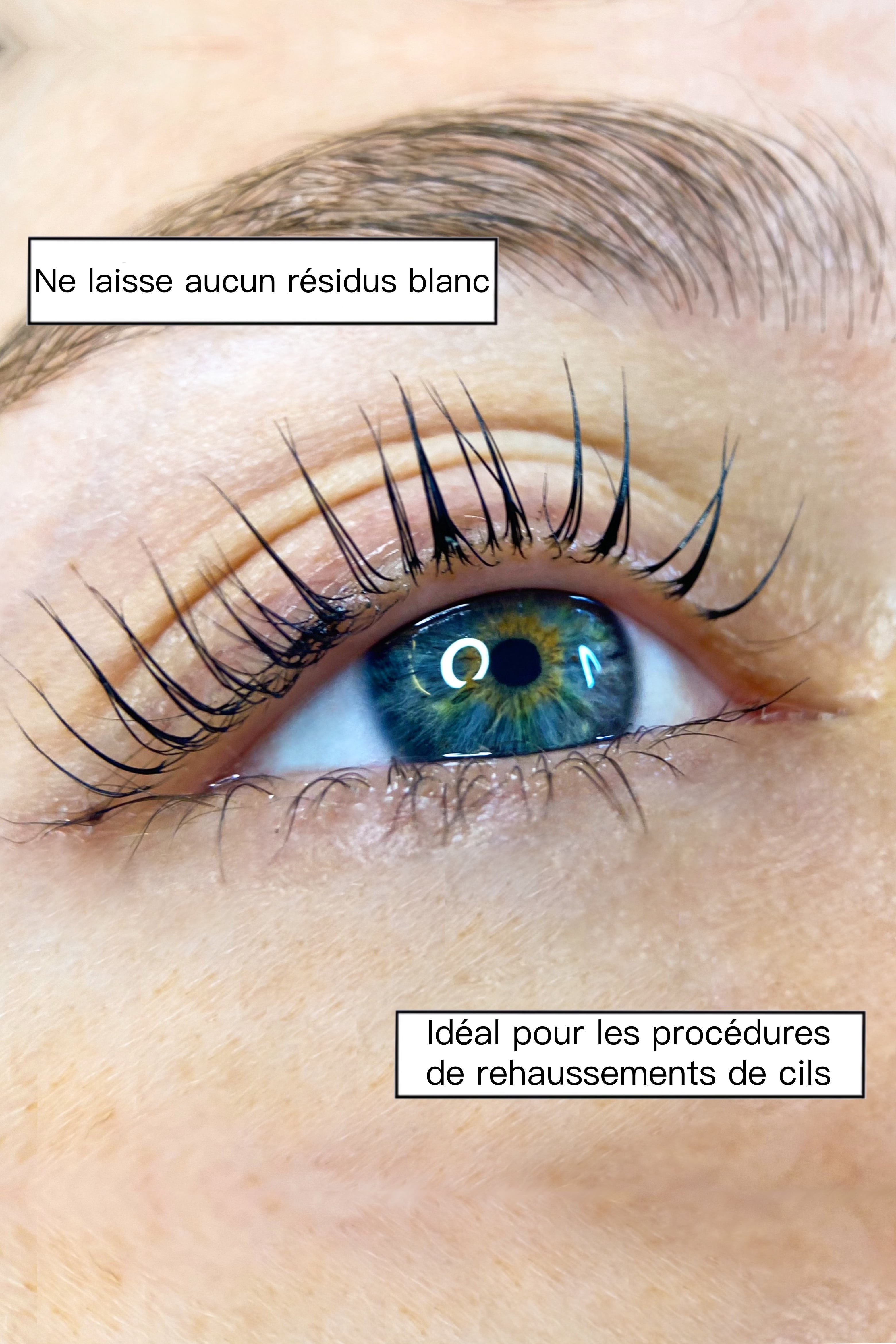rehaussement de cil colle en baume