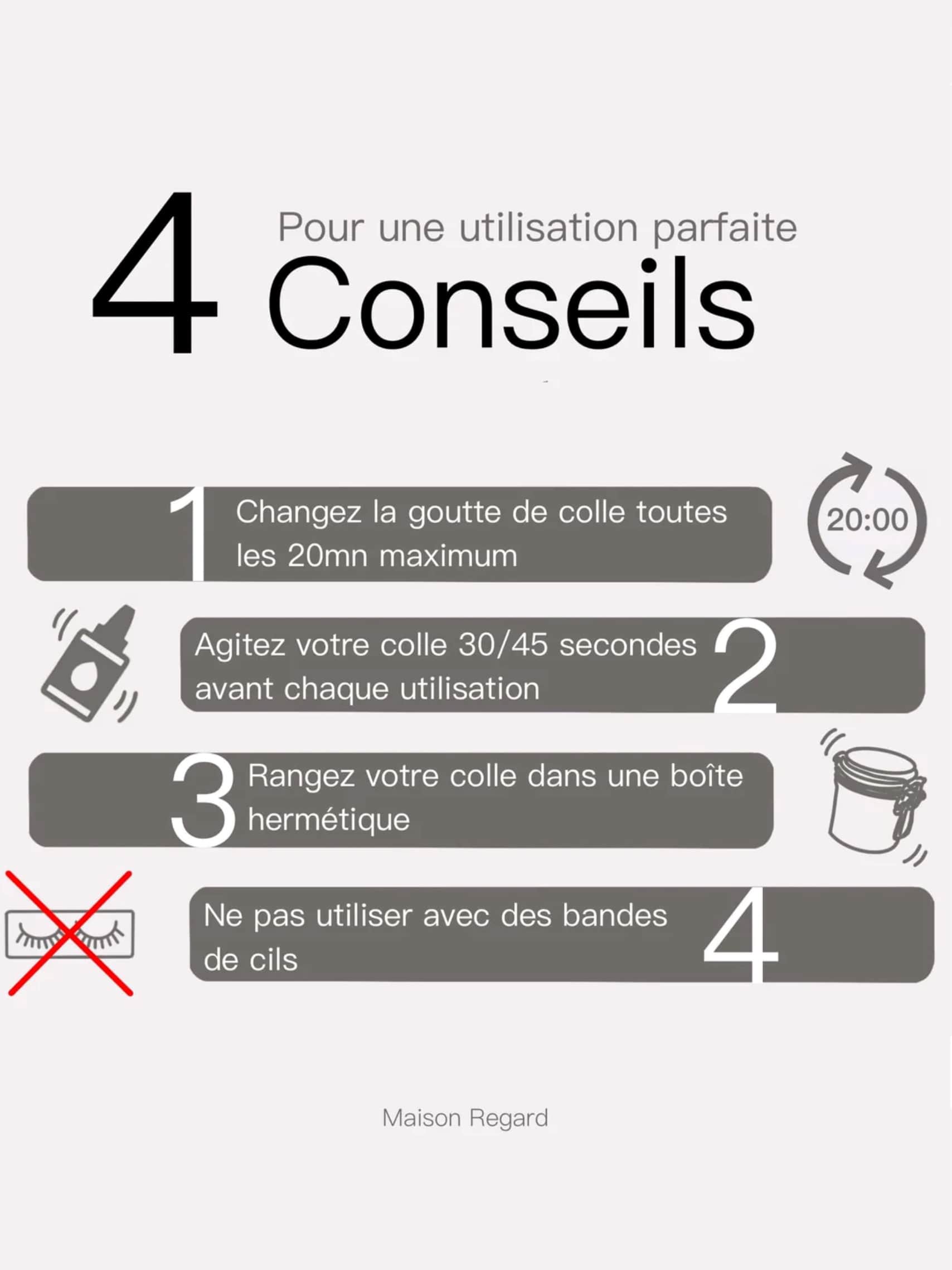 conseil colle extension de cils
