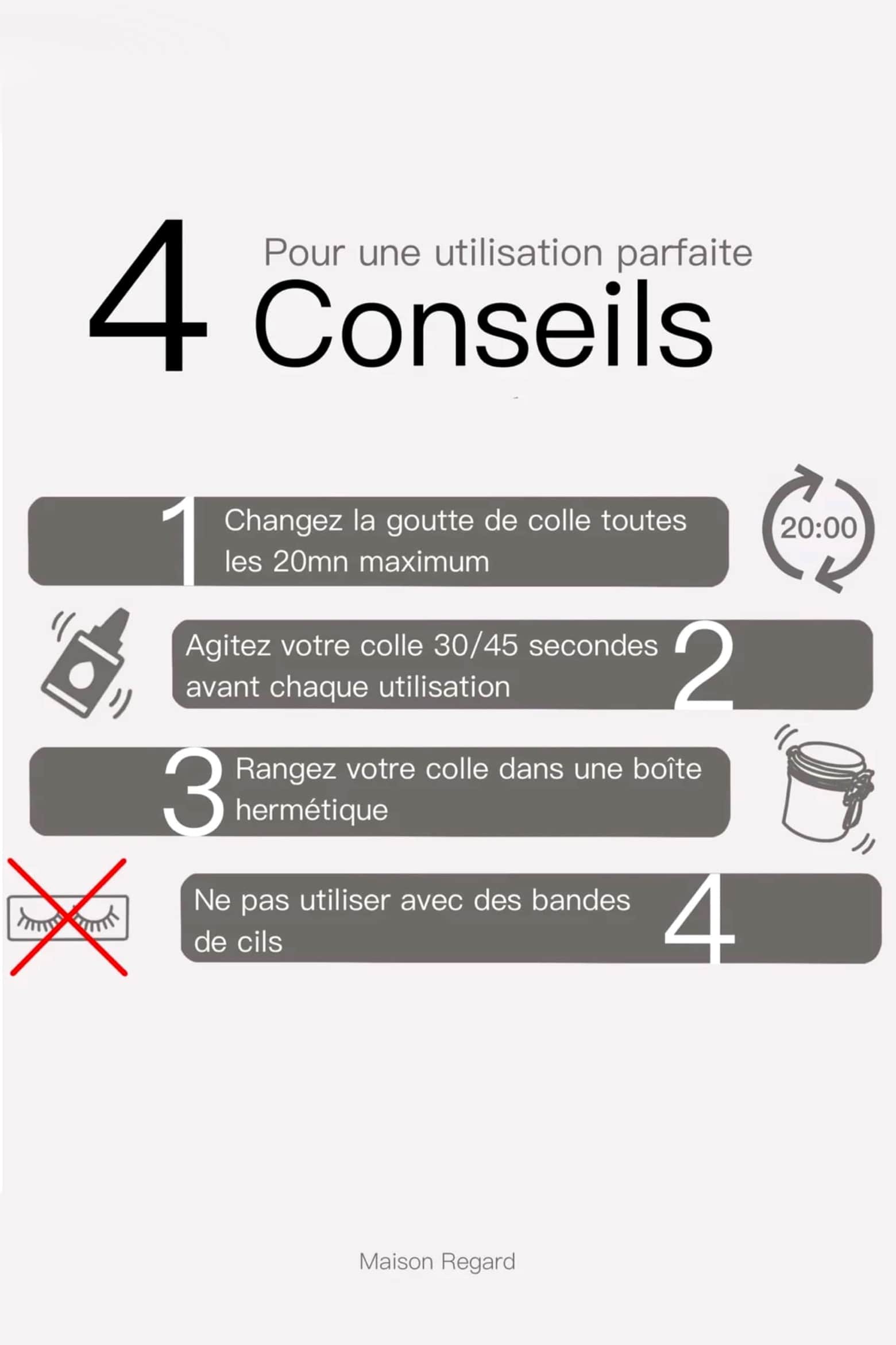 conseil colle extension de cils