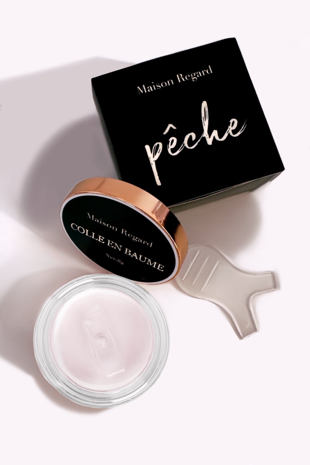 colle en baume rehaussement de cils