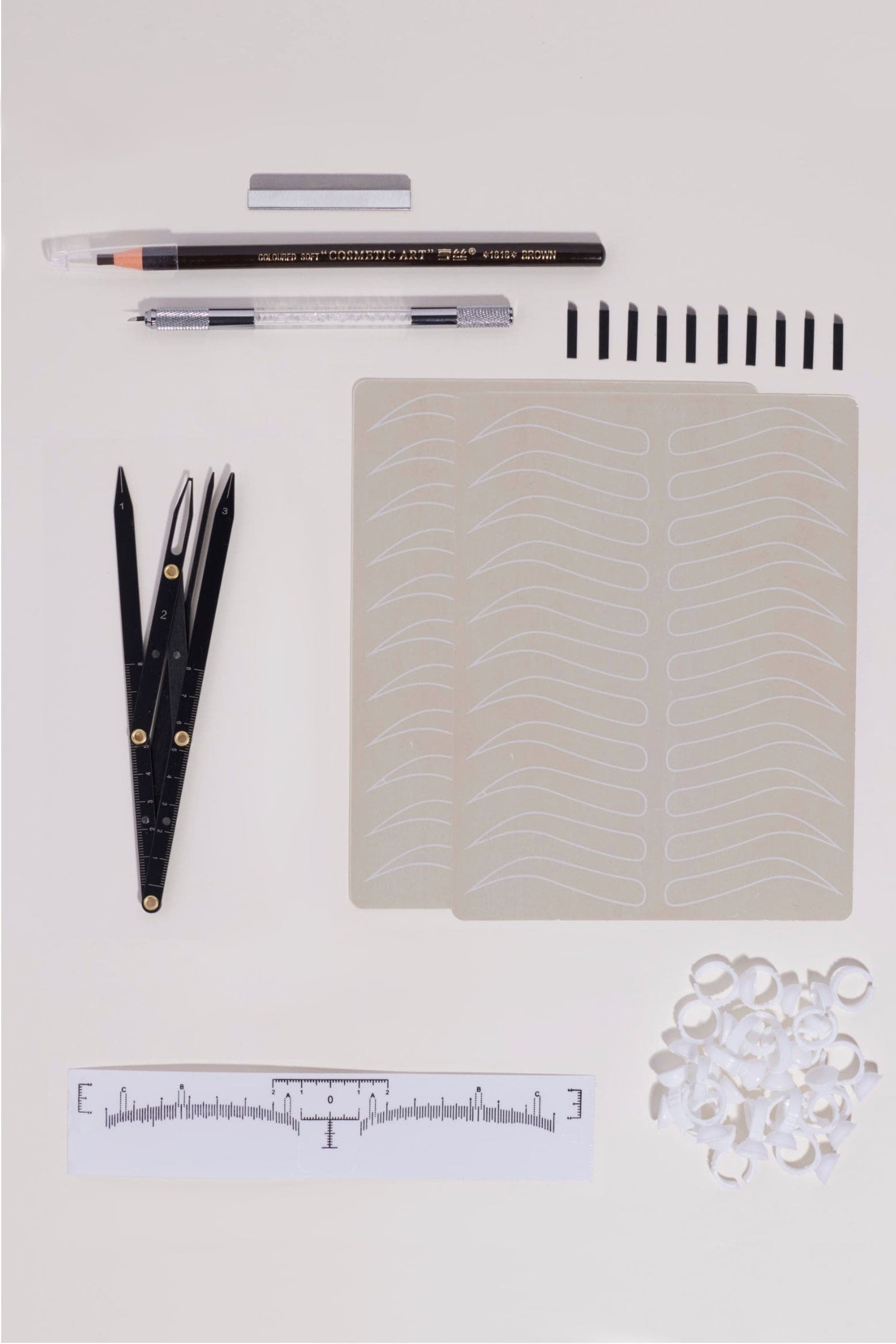 Microblading kit d'entraînement microblading