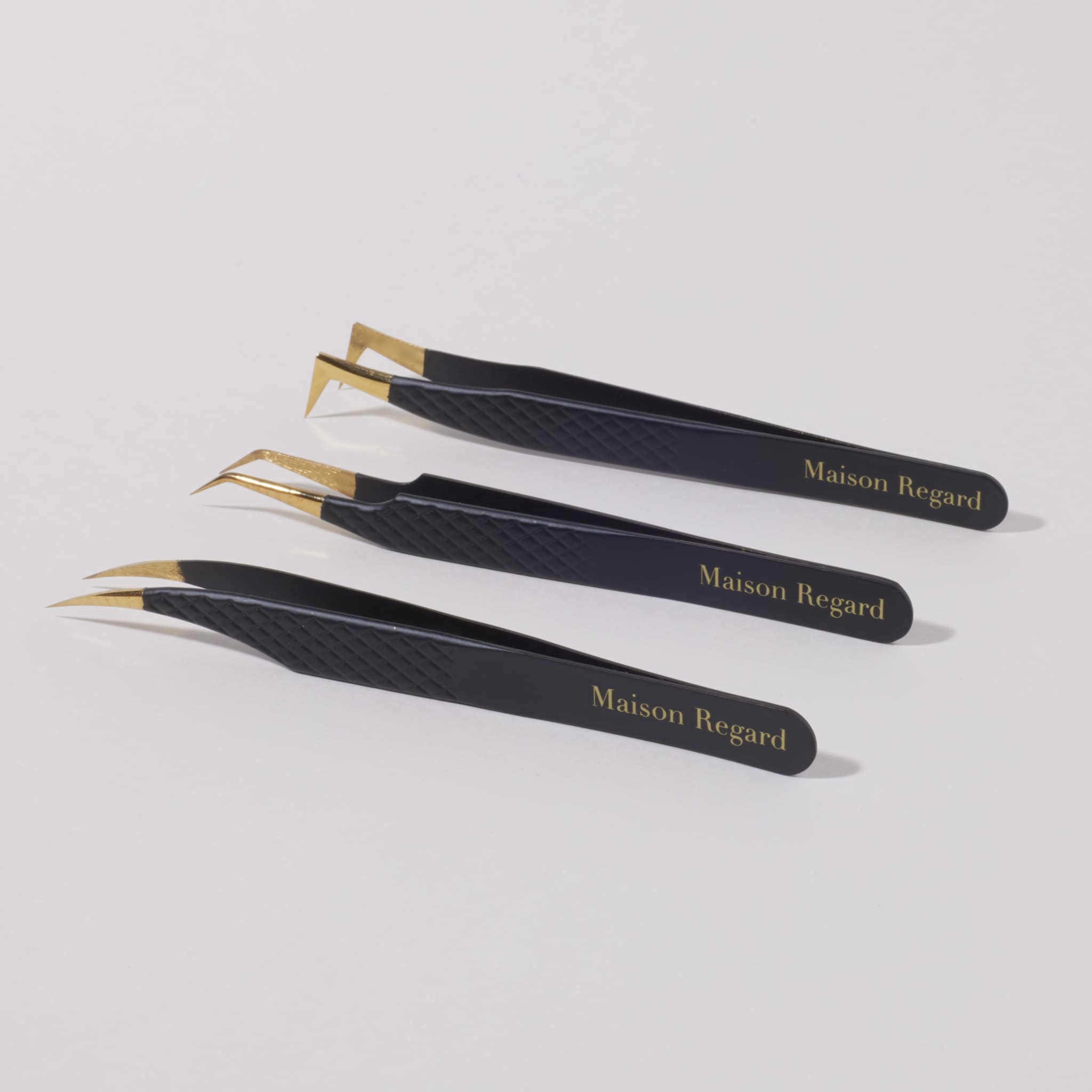 Lot de 3 pinces - Extensions de cils