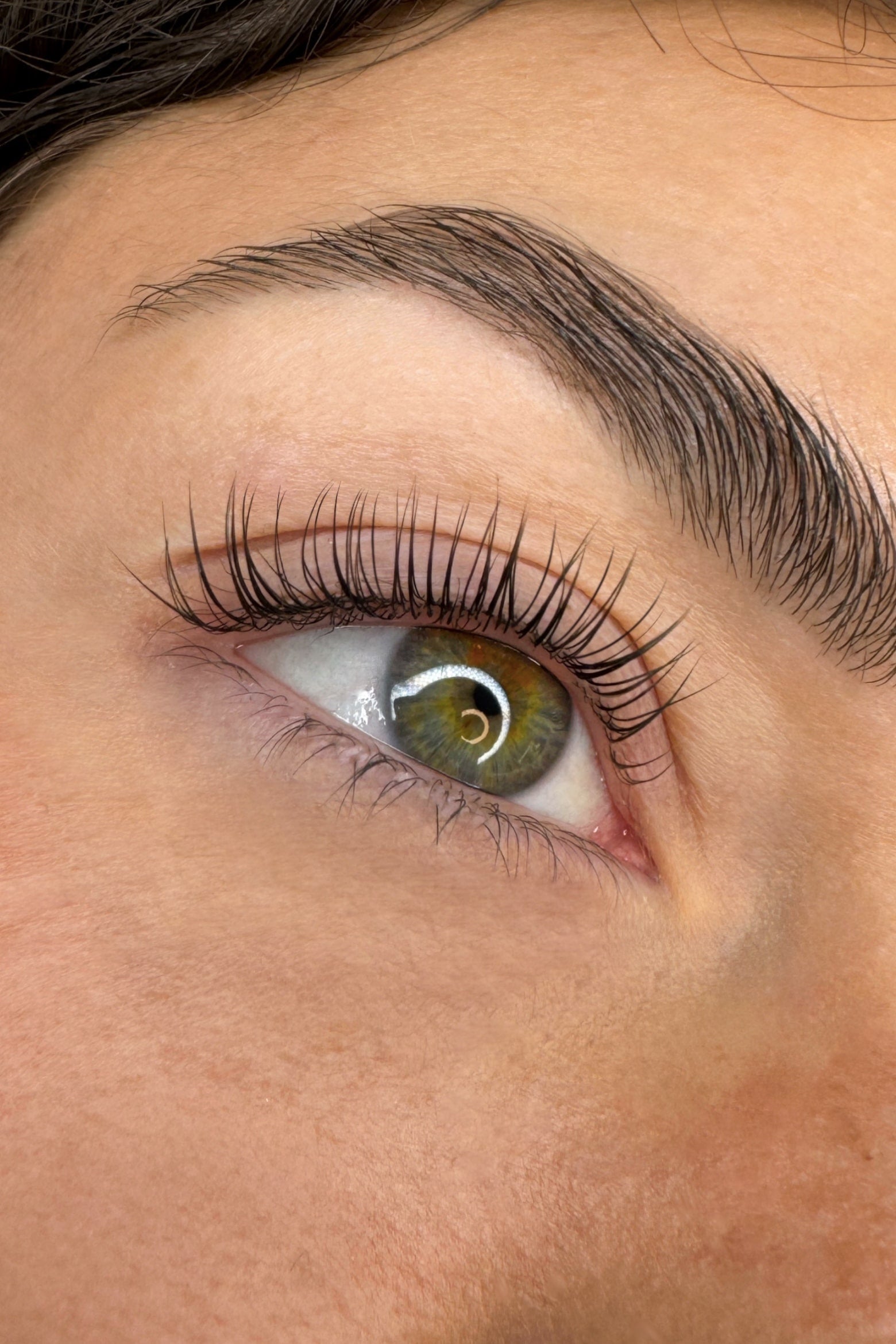 rehaussement de cils lashlift teinture cils cils courbés