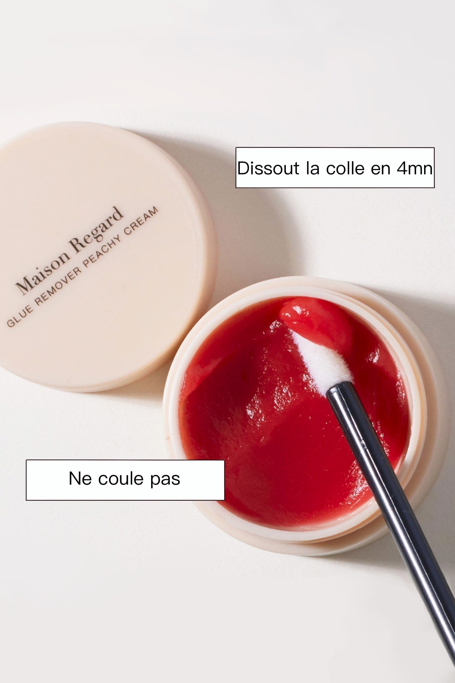 remover extensions de cils creme