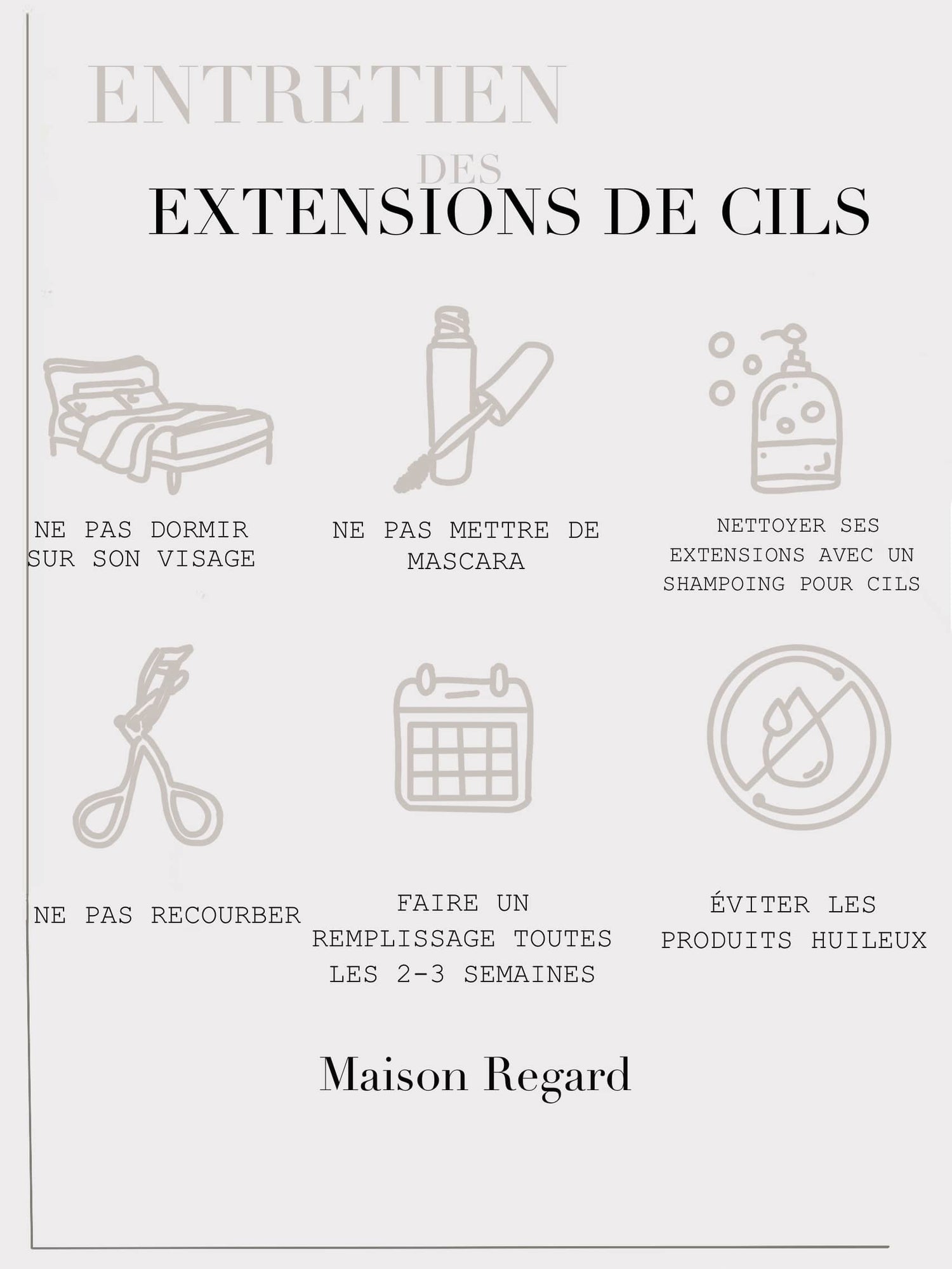 conseil entretien extensions de cils, comment entretenir ses extensions de cils