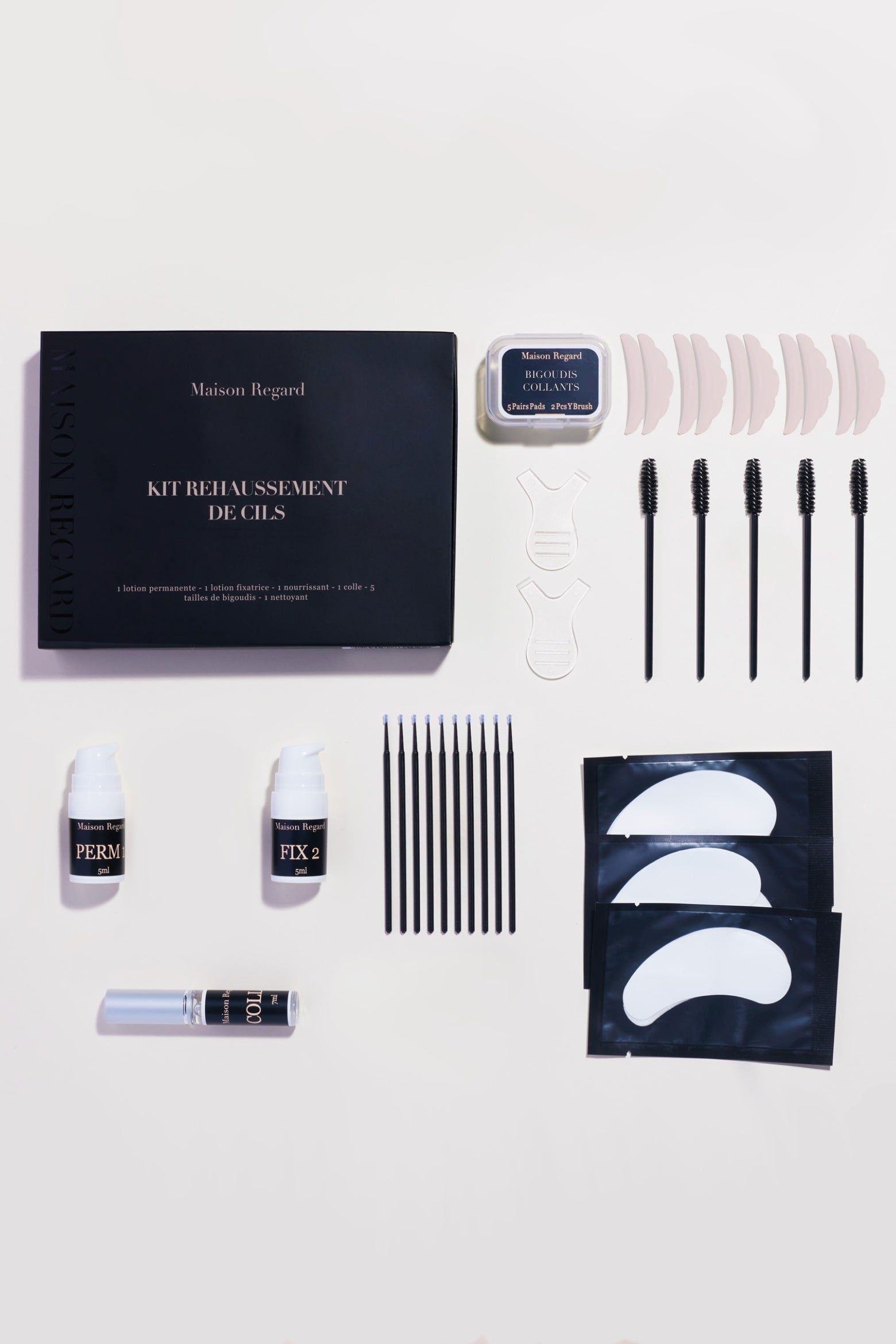 Kit rehaussement de cils Lash lift maison regard