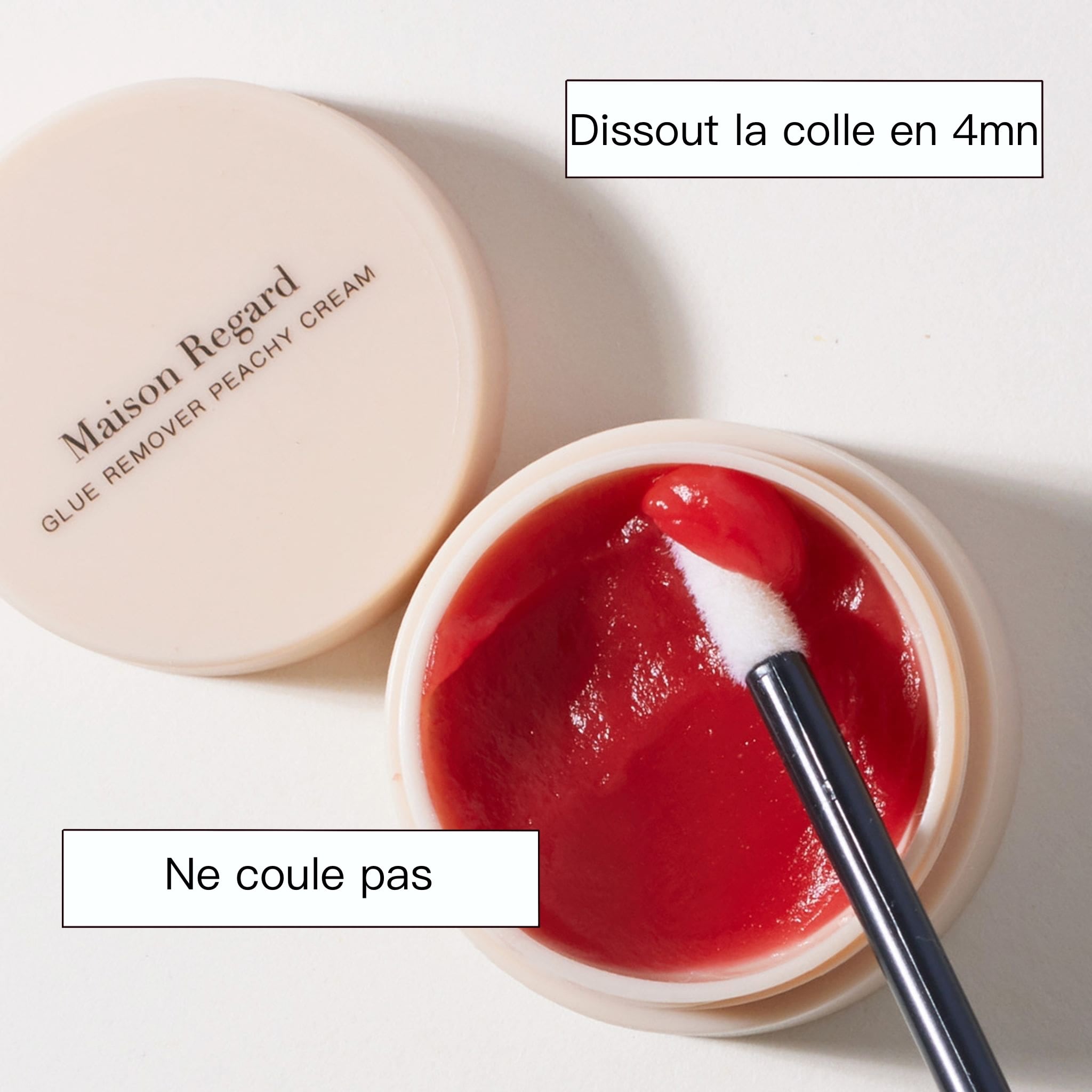 dissout la colle cil rapidement