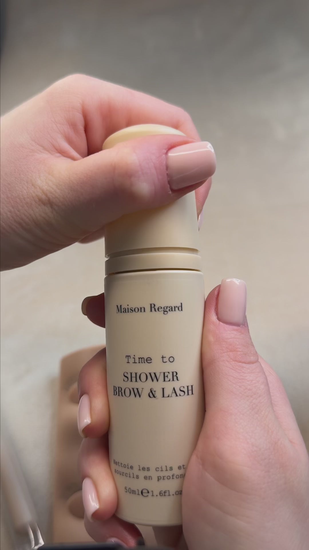 Vidéo extension de cils