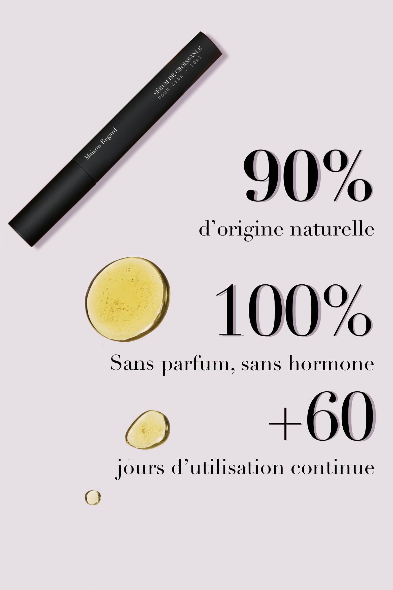 sérum de croissance pour cils pousse cils rapide