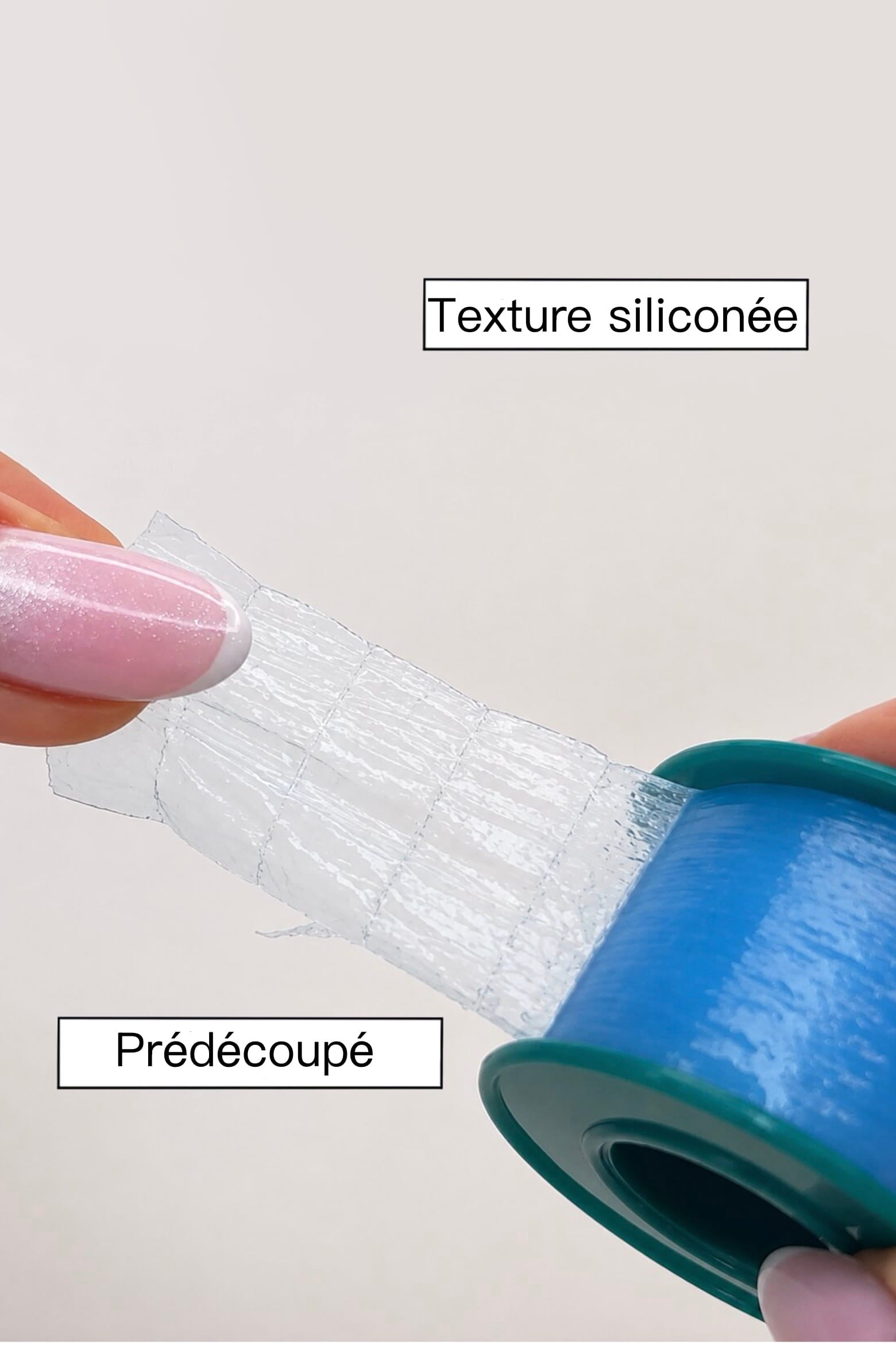 sparadrap siliconé extensions de cils