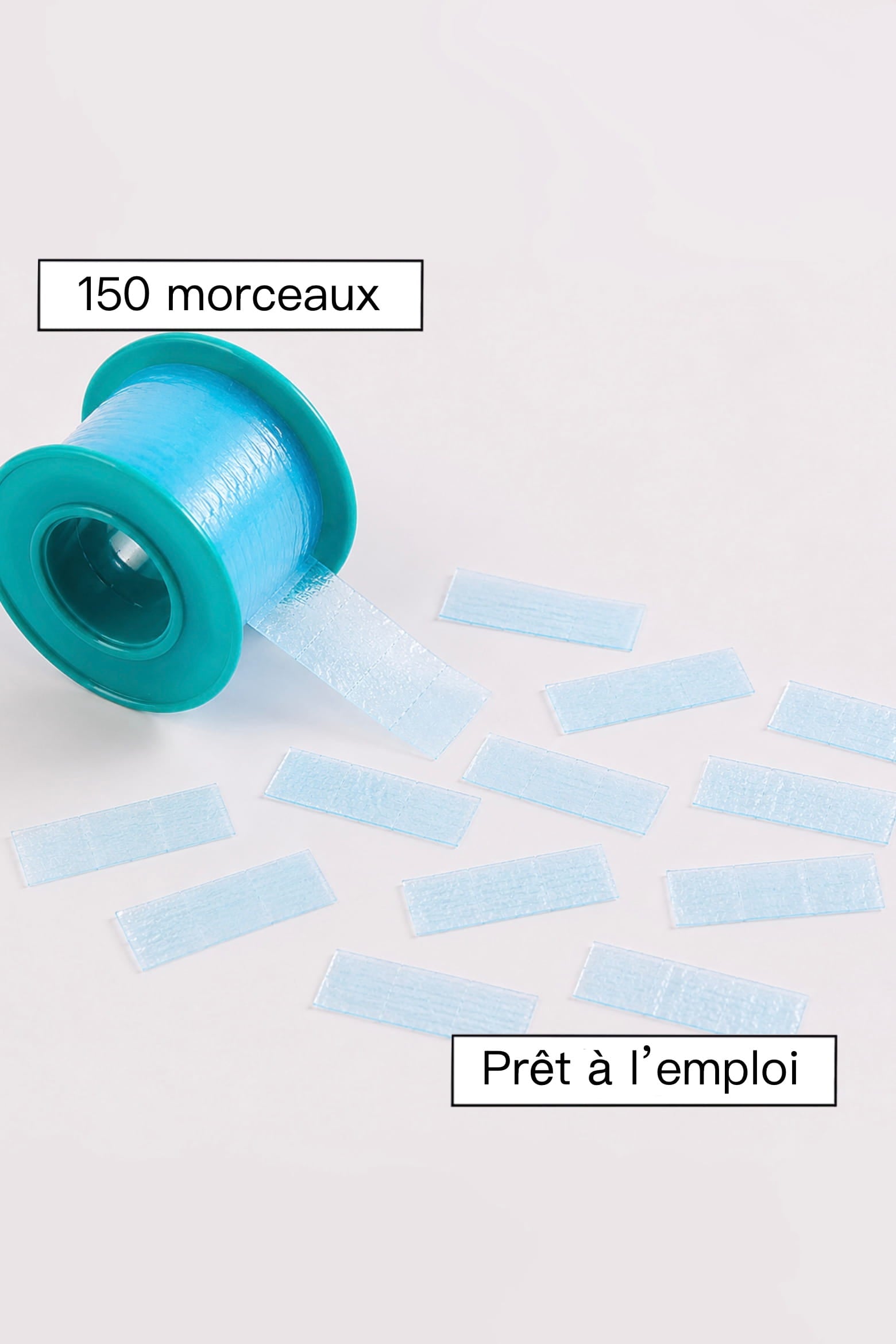 sparadrap siliconée isolation des cils inférieurs